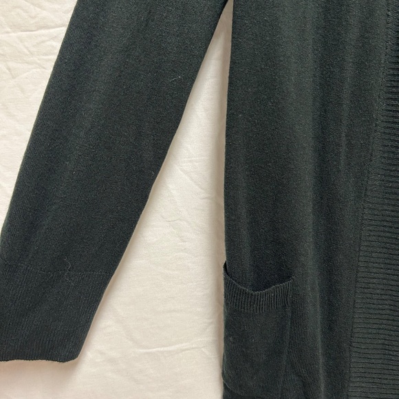 Black Wrap Sweater - Picture 3 of 6